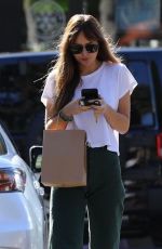 DAKOTA JOHNSON Out Shopping in West Hollywood 09/17/2018