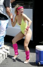 DANEILLE SARVE in Swimsuit Celebrates Her 30th Birthday at a Boat Party in Los Angeles 08/26/2018