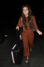 DANI DYER at Piccadilly Train Station in Manchester 09/14/2018