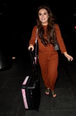 DANI DYER at Piccadilly Train Station in Manchester 09/14/2018