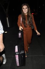 DANI DYER at Piccadilly Train Station in Manchester 09/14/2018