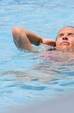DANIELLE LLOYD in Bikini at a Pool in Dubai 09/02/2018