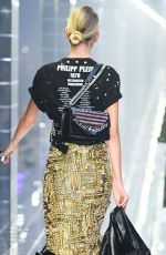 DAPHNE GROENEVELD at Philipp Plein Runway Show at Milan Fashion Week 09/21/2018