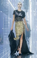 DAPHNE GROENEVELD at Philipp Plein Runway Show at Milan Fashion Week 09/21/2018