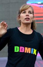 DARCEY BUSSELL Workout on National Fitness Day in London 09/26/2018