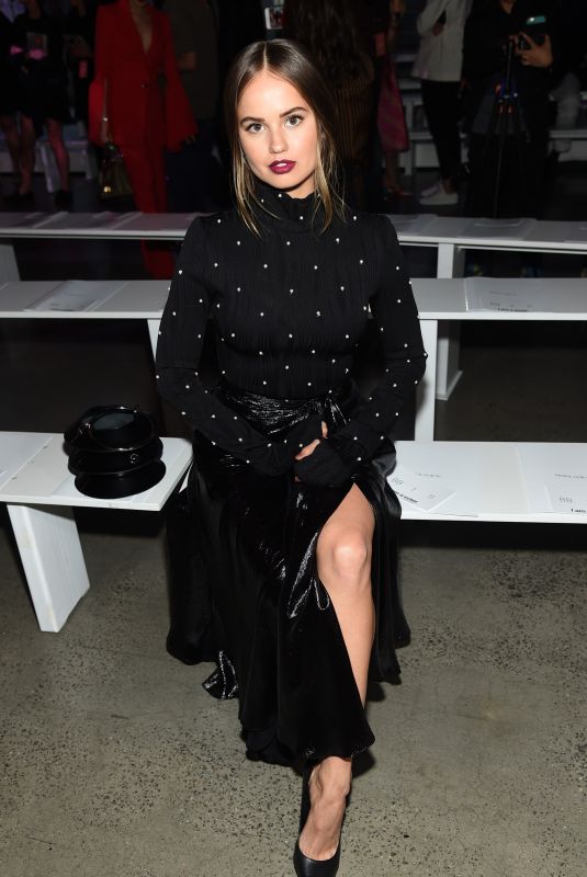 DEBBY RYAN at Prabal Gurung Show at New York Fashion Week 09/09/2018