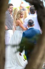 DENISE RICHARDS at Her Wedding in Malibu 09/08/2018