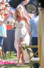 DENISE RICHARDS at Her Wedding in Malibu 09/08/2018