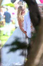 DENISE RICHARDS at Her Wedding in Malibu 09/08/2018