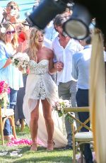 DENISE RICHARDS at Her Wedding in Malibu 09/08/2018