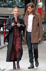 DIANNA AGRON and Winston Marshall Out in New York 09/26/2018