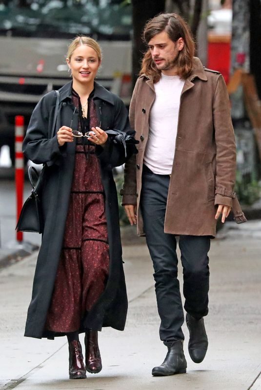 DIANNA AGRON and Winston Marshall Out in New York 09/26/2018