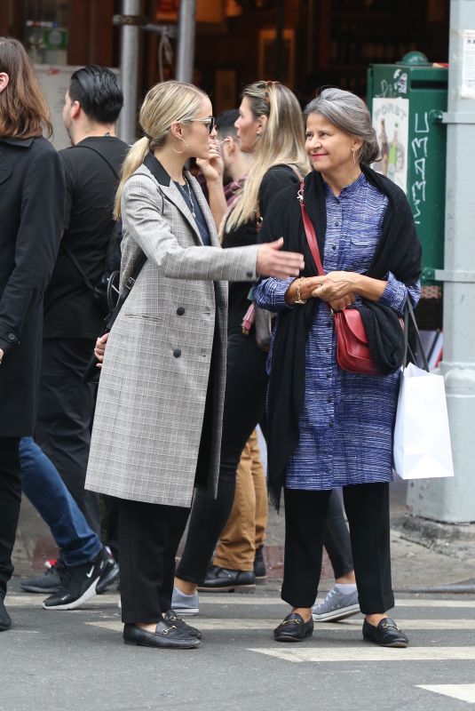 DIANNA AGRON Out in New York 09/23/2018