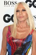 DONATELLA VERSACE at GQ Men of the Year 2018 Awards in London 09/05/2018