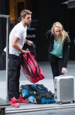 DONNA VEKIC at JFK Airport in New York 09/03/2018