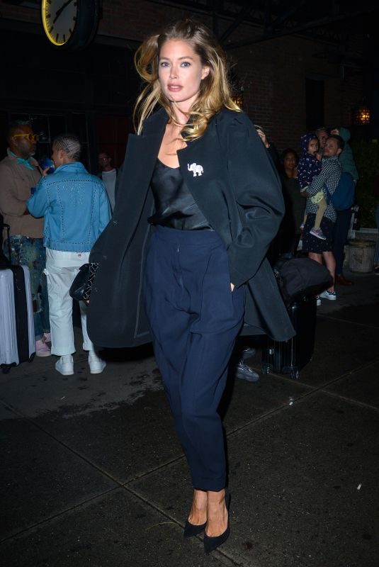 DOUTZEN KROES Night Out in New York 09/08/2018