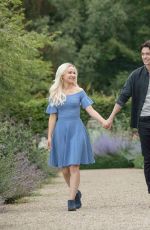 DOVE CAMERON on the Set of Two Wolves in Billingham 09/05/2018