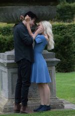 DOVE CAMERON on the Set of Two Wolves in Billingham 09/05/2018