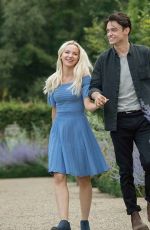 DOVE CAMERON on the Set of Two Wolves in Billingham 09/05/2018