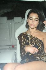 DUA LIPA Leaves a Party London 09/06/2018
