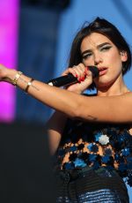 DUA LIPA Performs at 2018 Iheart Radio Music Festival in Las Vegas 09/22/2018