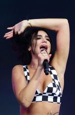 DUA LIPA Performs at 2018 Singapore Formula 1 Grand Pix 09/16/2018