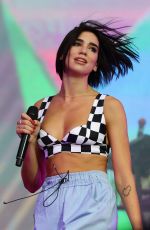 DUA LIPA Performs at 2018 Singapore Formula 1 Grand Pix 09/16/2018