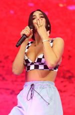 DUA LIPA Performs at 2018 Singapore Formula 1 Grand Pix 09/16/2018