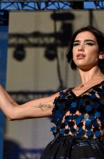 DUA LIPA Performs at Iheartradio Music Festival in Las Vegas 09/22/2018