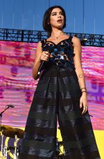 DUA LIPA Performs at Iheartradio Music Festival in Las Vegas 09/22/2018