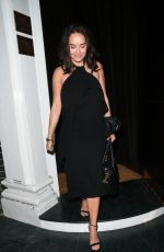 ELENA ORA Leaves Casa Cruz in London 09/26/2018