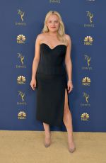 ELISABETH MOSS at Emmy Awards 2018 in Los Angeles 09/17/2018