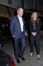 ELIZABETH HURLEY Leaves Lulu