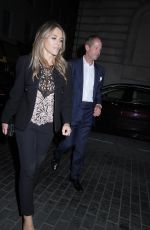 ELIZABETH HURLEY Leaves Lulu