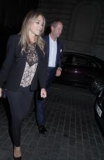 ELIZABETH HURLEY Leaves Lulu