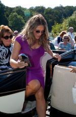 ELIZABETH HURLEY Open Belvoir Castle