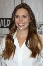 ELIZABETH OLSEN at Build Speaker Series in New York 09/12/2018