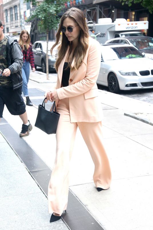 ELIZABETH OLSEN Out and About in New York 09/11/2018