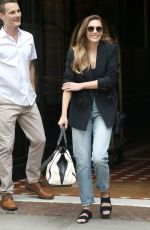 ELIZABETH OLSEN Out in New York 09/07/2018