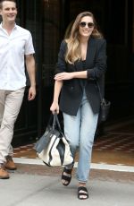 ELIZABETH OLSEN Out in New York 09/07/2018