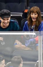 ELLA PURNELL at Philadelphia Flyers v New York Rangers Game in New York 09/19/2018