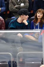 ELLA PURNELL at Philadelphia Flyers v New York Rangers Game in New York 09/19/2018