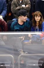 ELLA PURNELL at Philadelphia Flyers v New York Rangers Game in New York 09/19/2018