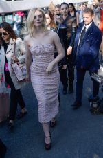 ELLE FANNING Arrives at L