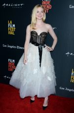 ELLE FANNING at 2018 LA Film Festival in Culver City 09/23/2018
