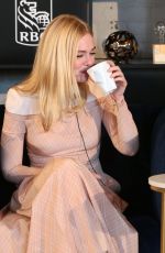 ELLE FANNING at Coffee with Creators at TIFF in toronto 09/08/2018