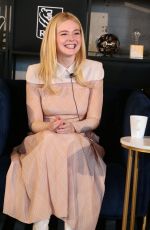 ELLE FANNING at Coffee with Creators at TIFF in toronto 09/08/2018