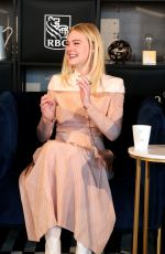 ELLE FANNING at Coffee with Creators at TIFF in toronto 09/08/2018