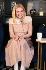 ELLE FANNING at Coffee with Creators at TIFF in toronto 09/08/2018