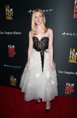 ELLE FANNING at Galveston Premiere at LA Film Festival in Culver City 09/23/2018